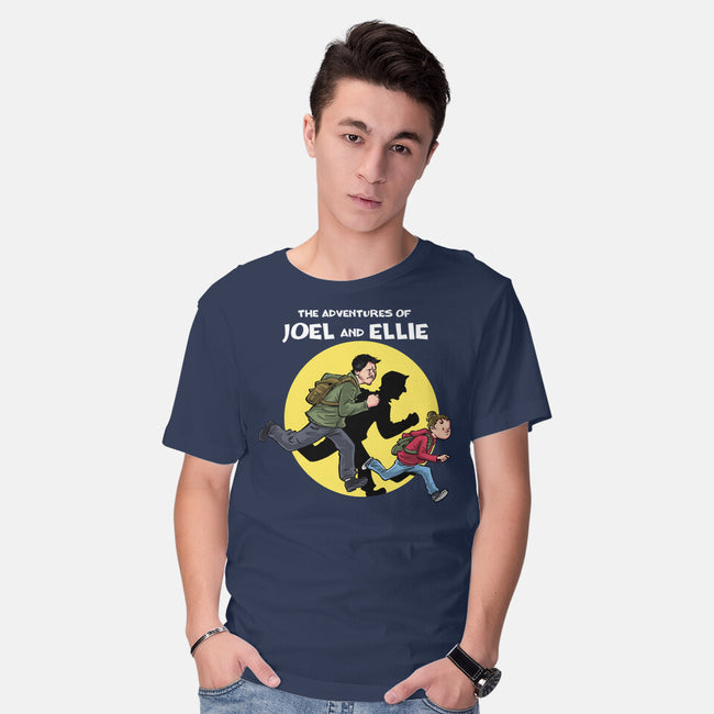 The Adventures Of Joel And Ellie-mens basic tee-zascanauta