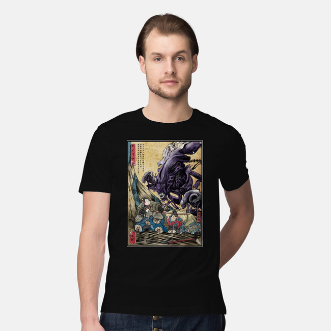 Aliens In Japan-mens premium tee-DrMonekers