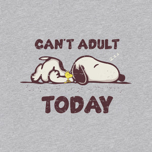 Snoopy Can't Adult