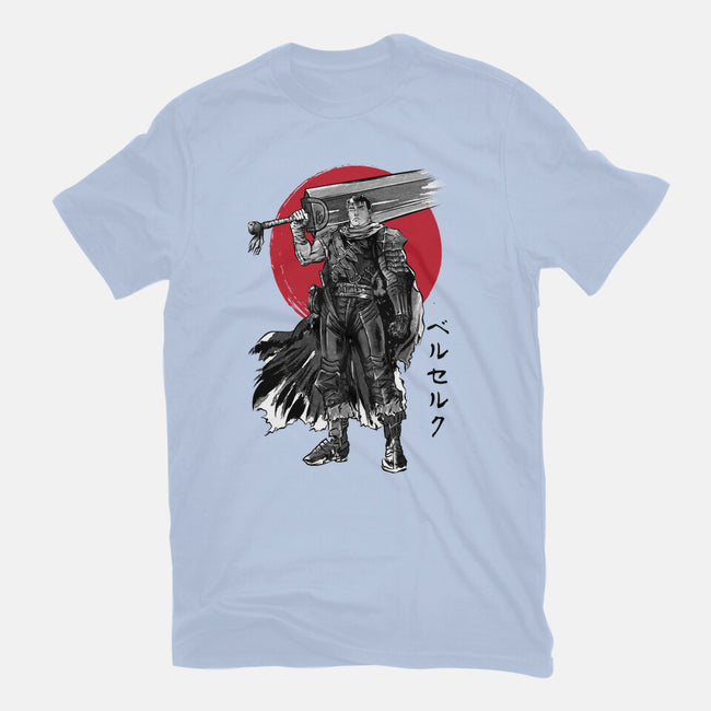 Black Swordsman Sumi-e-mens premium tee-DrMonekers