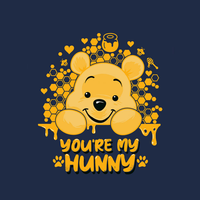 You're My Hunny-none beach towel-erion_designs