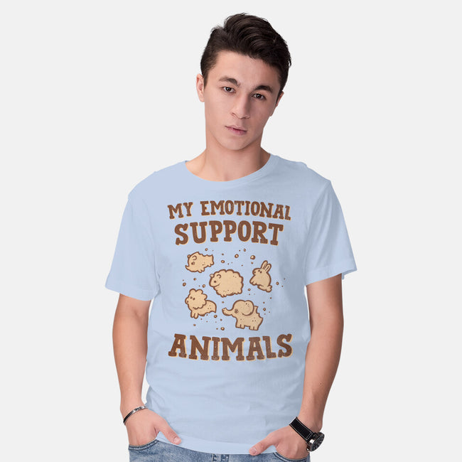 Tasty Support Animals-mens basic tee-kg07