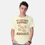 Tasty Support Animals-mens basic tee-kg07