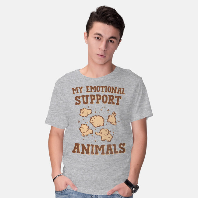 Tasty Support Animals-mens basic tee-kg07