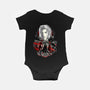 The Man In The Black Cape-baby basic onesie-hypertwenty