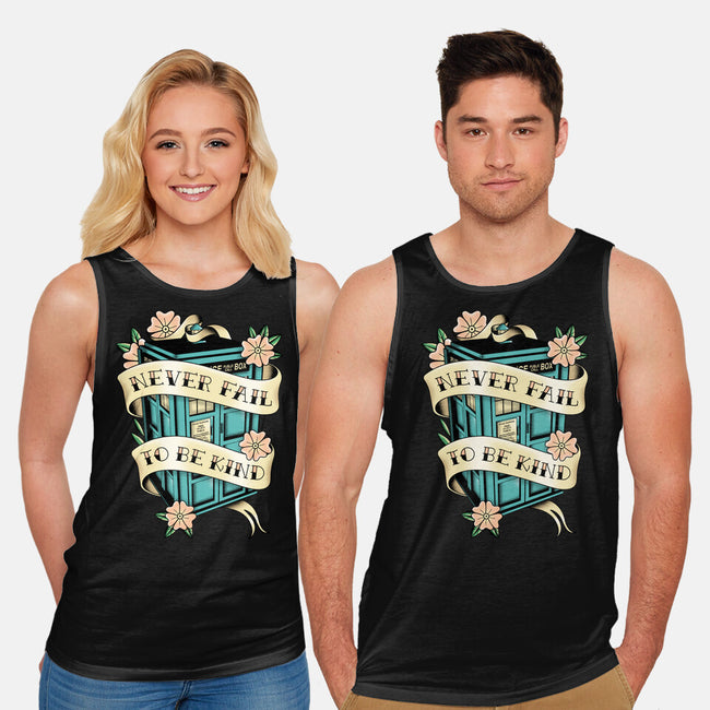 Traveler Tattoo-unisex basic tank-retrodivision