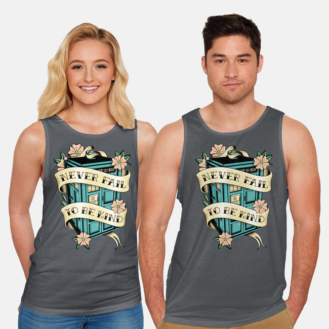 Traveler Tattoo-unisex basic tank-retrodivision