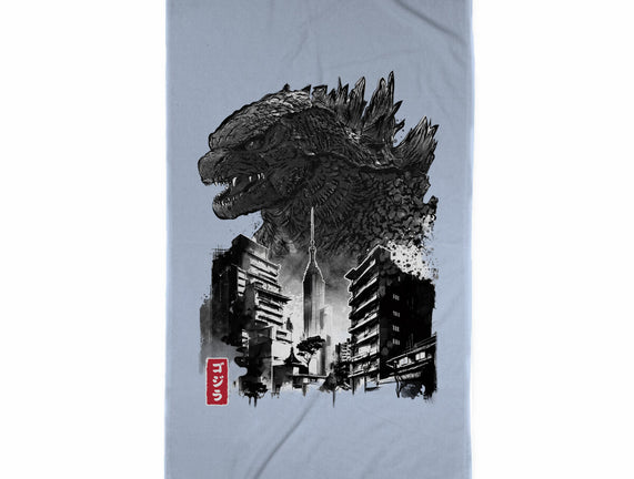 Godzilla Sumi-e