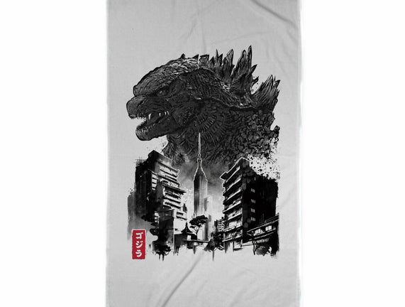 Godzilla Sumi-e