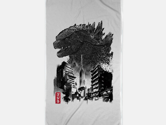 Godzilla Sumi-e