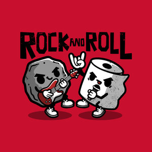 Rock And Toilet Roll