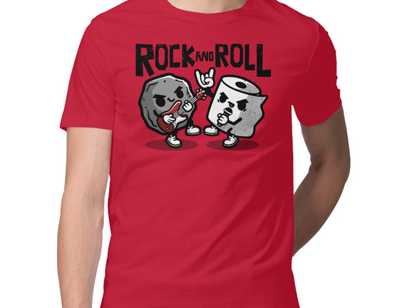 Rock And Toilet Roll