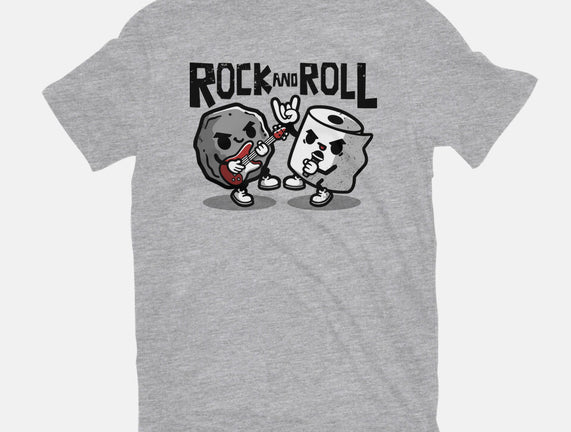 Rock And Toilet Roll