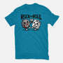 Rock And Toilet Roll-mens premium tee-NemiMakeit