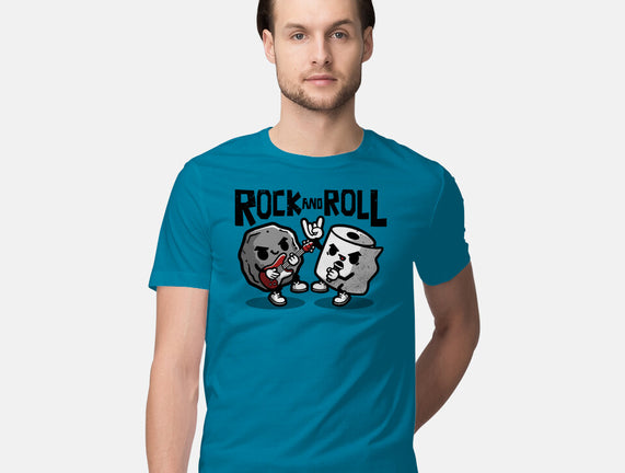 Rock And Toilet Roll