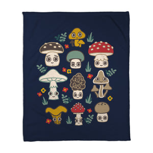 Kawaii Fungi Pattern