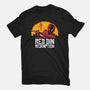 Red Din Redemption-mens premium tee-rocketman_art