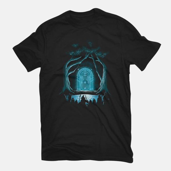 Doors Of Durin-mens premium tee-jacnicolauart