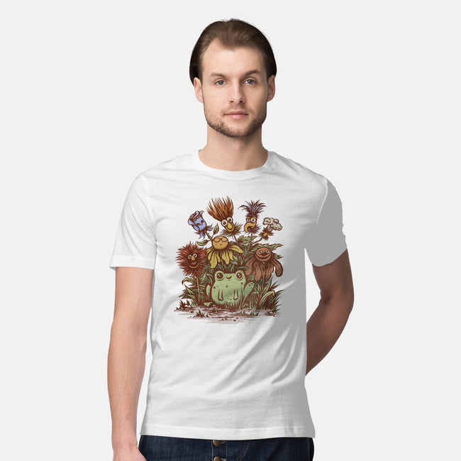 April Showers Bring Strange Flowers-mens premium tee-kg07