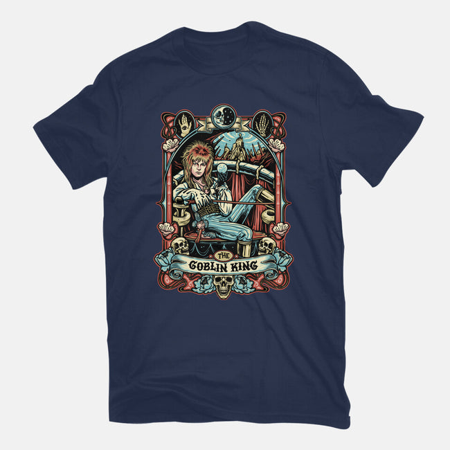 The Goblin King-mens basic tee-momma_gorilla