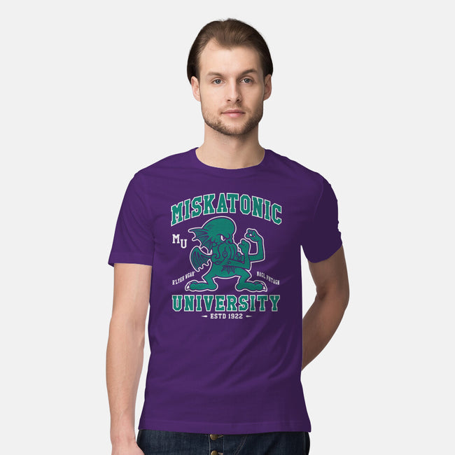 Fighting Cthulhus-mens premium tee-Nemons