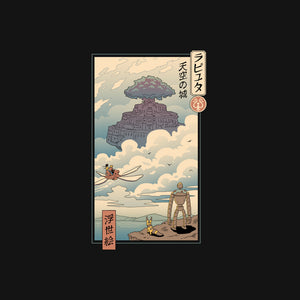 Sky Castle Ukiyo-E