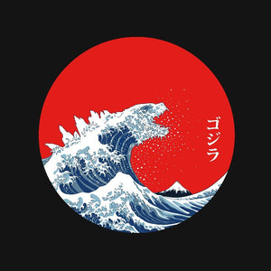 Hokusai Gojira-Variant