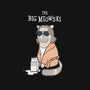 The Big Meowski-mens premium tee-queenmob