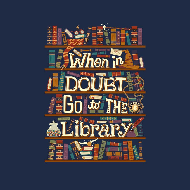 Go To The Library-mens premium tee-risarodil