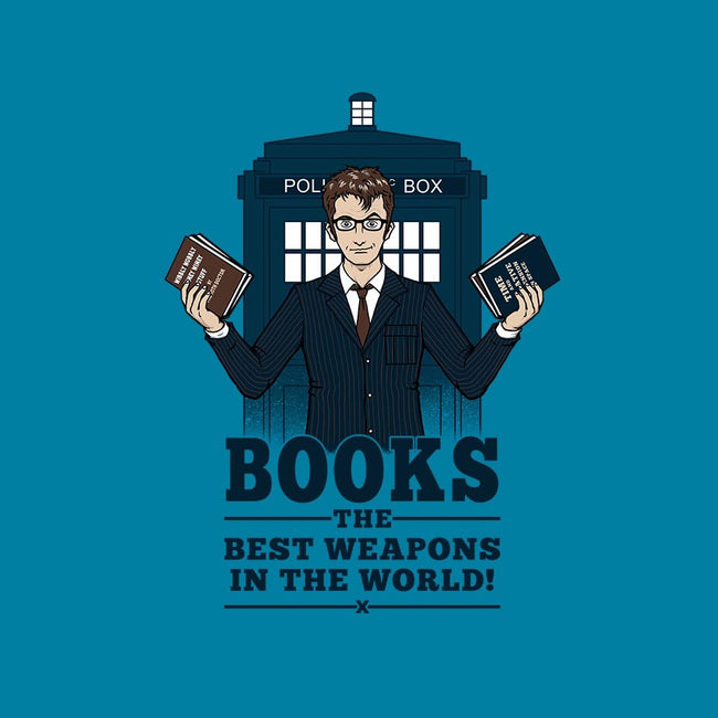 Books, The Best Weapons-mens basic tee-pigboom