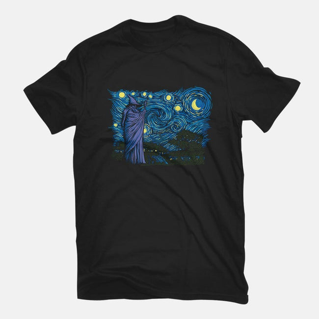 Starry Hobbiton-mens basic tee-ddjvigo