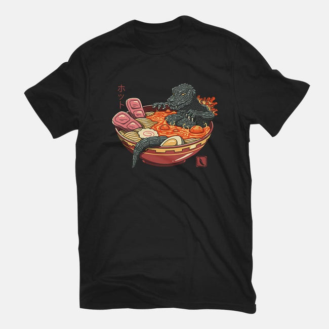 Spicy Lava Ramen King-womens fitted tee-vp021