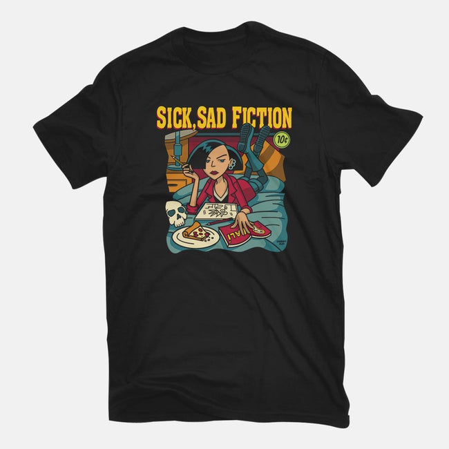 Sick Sad Fiction-mens basic tee-DonovanAlex