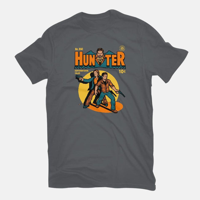 Hunter Comic-mens premium tee-harebrained