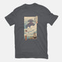 Sky Castle Ukiyo-E-mens basic tee-vp021