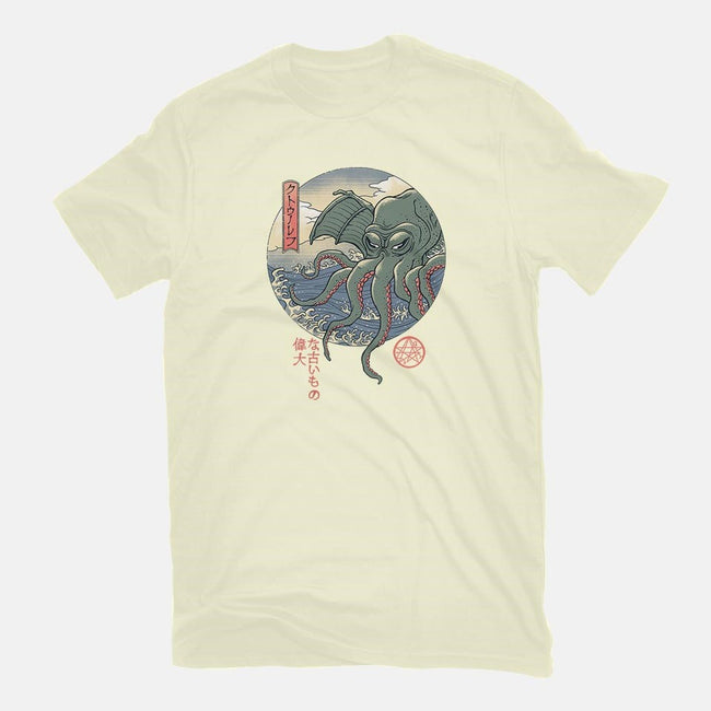 CTHULHU UKIYO-E-mens premium tee-vp021