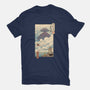 Sky Castle Ukiyo-E-mens premium tee-vp021