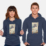 Sky Castle Ukiyo-E-unisex pullover sweatshirt-vp021