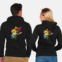 Hylian Hero-unisex zip-up sweatshirt-DrMonekers