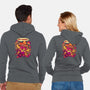 Macho-Kool-unisex zip-up sweatshirt-BeastPop