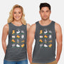 Cat Yoga-unisex basic tank-queenmob