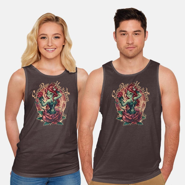 Every Rose Has Its Thorn-unisex basic tank-TimShumate