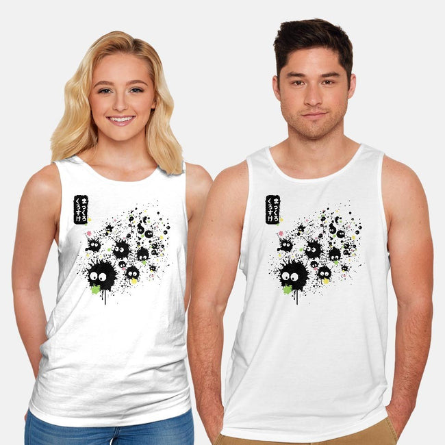 Makkuro Kurosuke Ink-unisex basic tank-DrMonekers