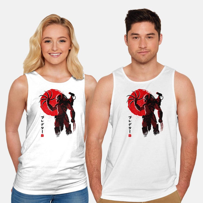 Predator Red-unisex basic tank-albertocubatas