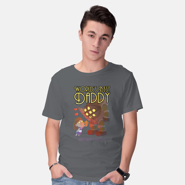 World's Best Big Daddy-mens basic tee-queenmob