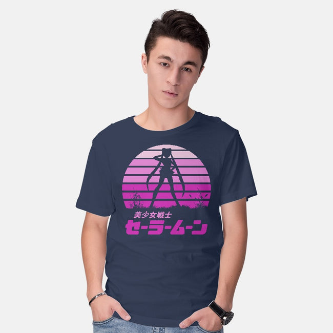 Vintage Sailor Scout-mens basic tee-manospd