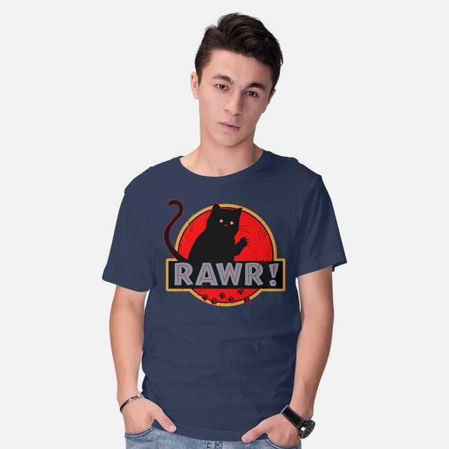 RAWR-mens basic tee-Crumblin' Cookie