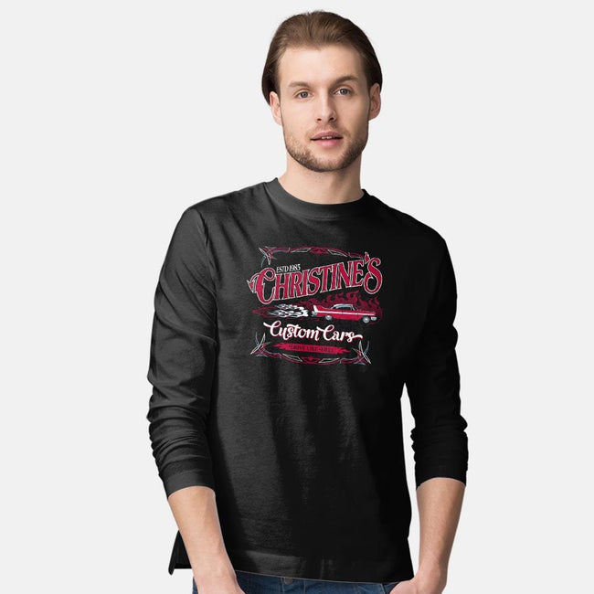 Christine's Custom Cars-mens long sleeved tee-Nemons