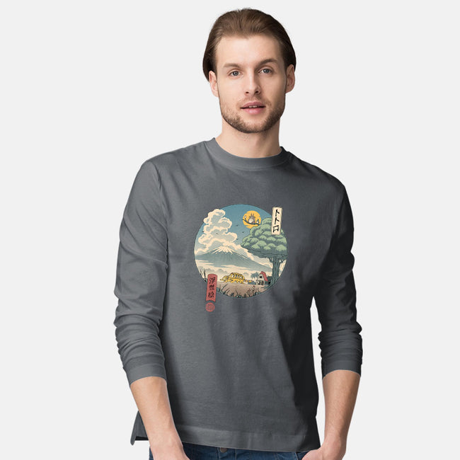 Neighbor's Ukiyo-E-mens long sleeved tee-vp021