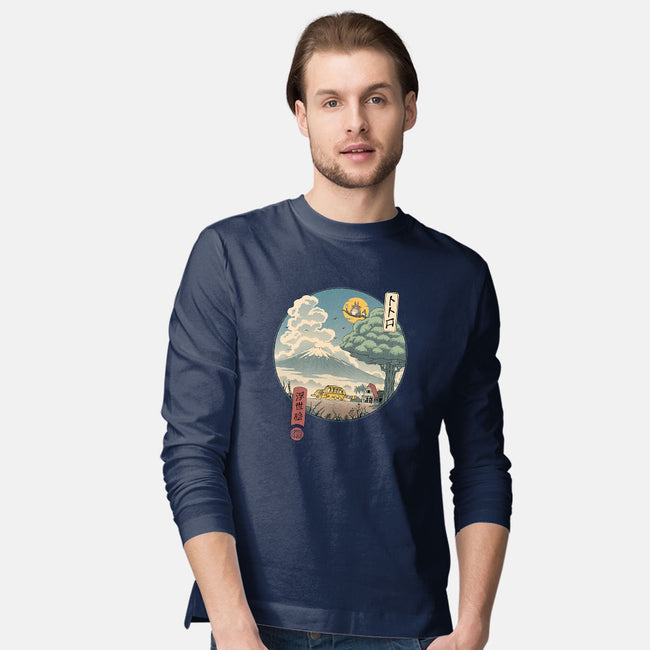 Neighbor's Ukiyo-E-mens long sleeved tee-vp021